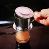 1 Pcs Vietnam Style Stainless Steel Coffee Drip Filter Maker Pot Infuse Cup Portable Home Office Travel Camping Durable