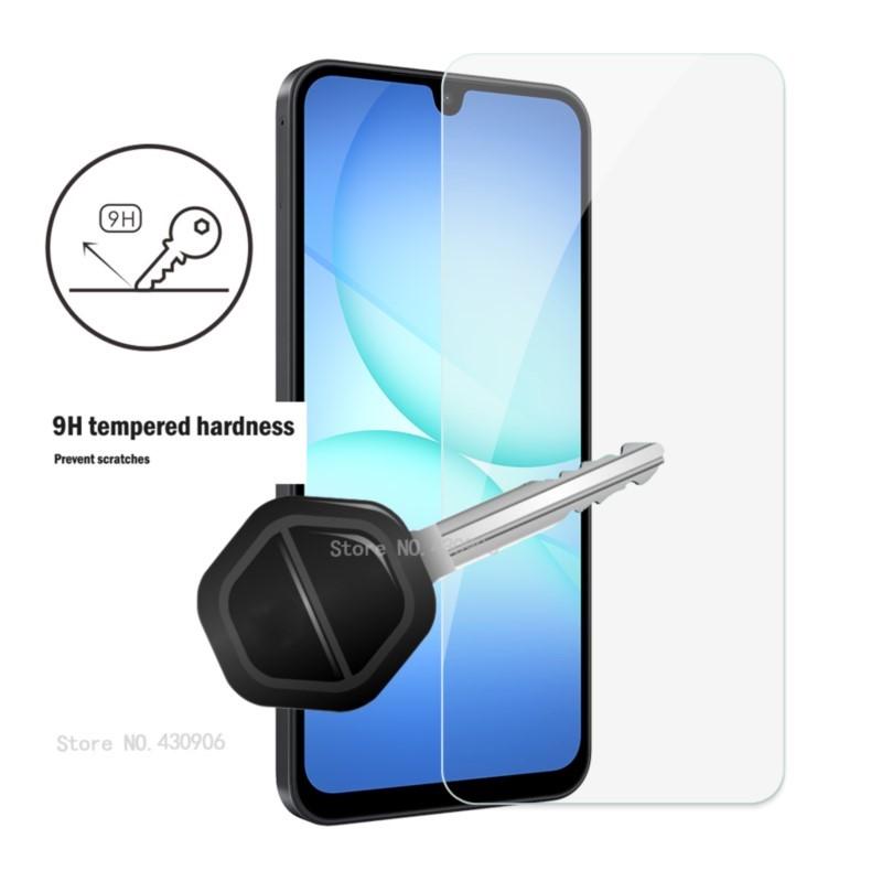 For Samsung Galaxy A17 5G Screen Protector Screen Coverage High Quality Transparent Tempered Glass Film 2.5D 9H For Samsung A17