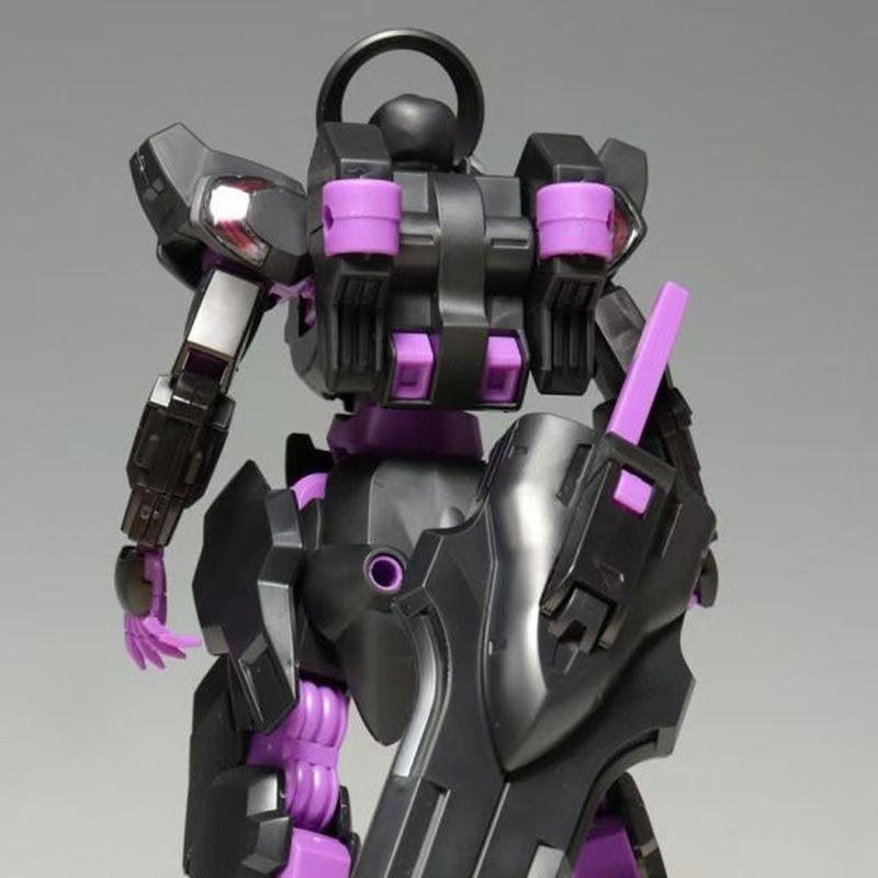 Schwarzette Viola Neon MDX-0003 HG 1/144 Assemblare Il Modello Action Figures Decorazione da Scrivania Giocattoli per Bambini Regalo Collezionabile