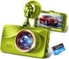 Front and Rear Dash Cam for 2025 1440P Full Dash Cam with IMX335 Infrared Night Vision Compact Dash Cam with 32GB Nationwide LED Traffic Light