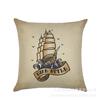 Sailing Marine Element Polyester Pillowcase Sofa Cushion Waist Pillowcase Home