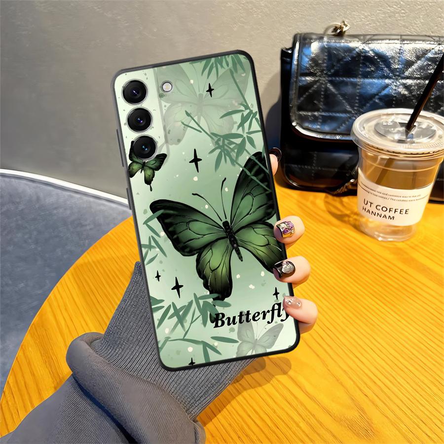 

Creative Cartoon Butterfly Phone Cover Case for Samsung Galaxy A06 A37 A55 A57 A15 A05 A25 A16 A23 A52 A36 A73 A51 A53 A17 A41 Galaxy A20e
