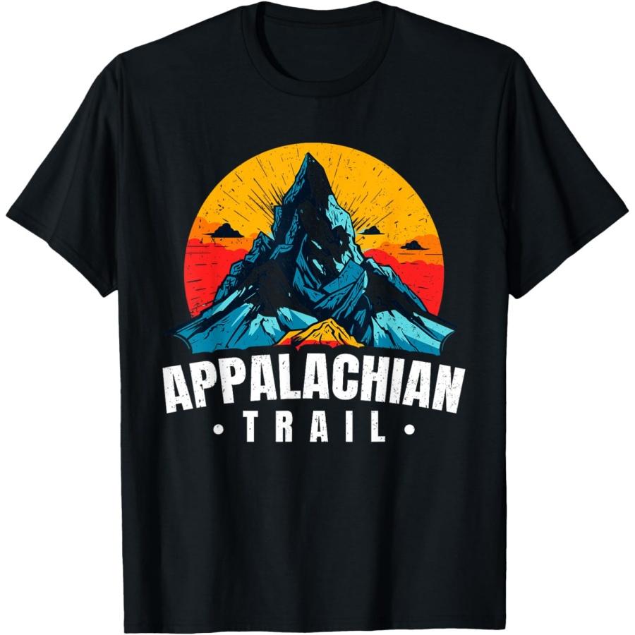 Винтажная футболка Appalachian Trail для сквозного похода в горах S