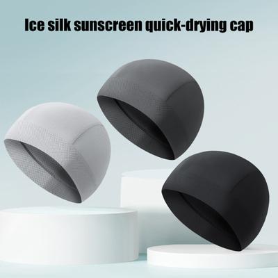 Capac de ciclism unisex, cu uscare rapidă, Holloe Mesh, anti-UV, sport, răcire, craniu, capac de înaltă elasticitate, căptușeală, sudoare, pentru biciclete în aer liber, MTB, alergare