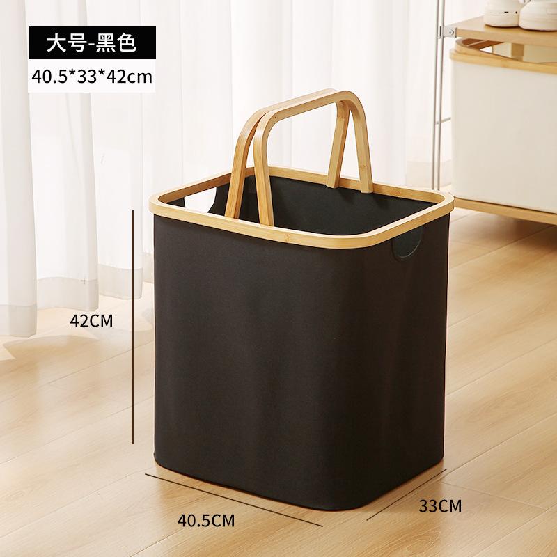 Baskets For Organizing Clothes Hampers For Laundry With Wood Handle Storage Baskets  Shelves Large Basket Clothing Washing