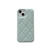 Xiaoxiangfeng rhombus pattern is suitable for iPhone17 mobile phone case Apple 16ProMax leather 15 anti-drop 14 protective case