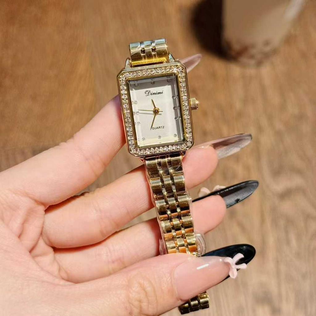 Steel Belt Women'S Watch Simple Women'S Watch Waterproof Temperament Square Watch Women