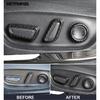 For Toyota Rav4 Rav 4 -2024/Camry 2018-2024 Carbon Fiber Seat Adjust Switch Control Button Cover Trim Interior Accessories