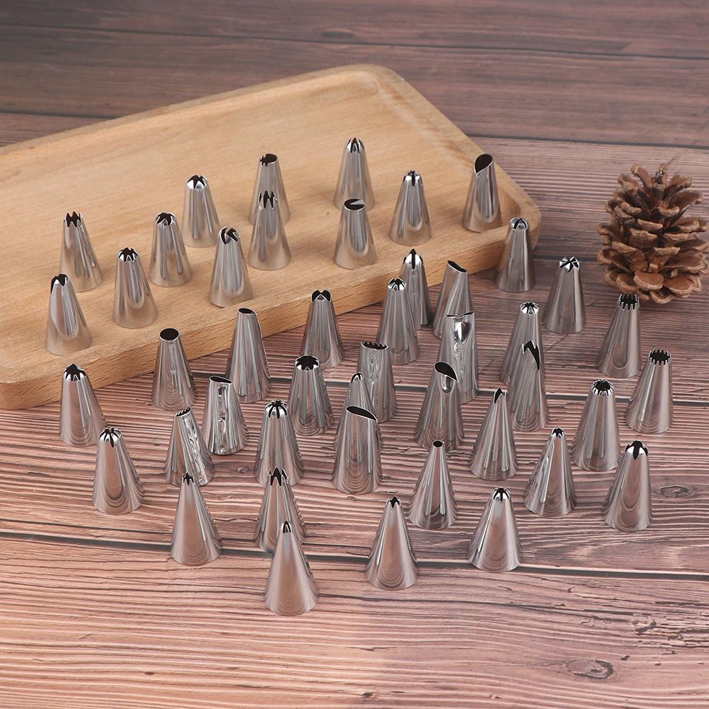 24/36/48 buc. Duze pentru țevi de glazură Sfaturi pentru tort Sugarcraft Decor de patiserie
