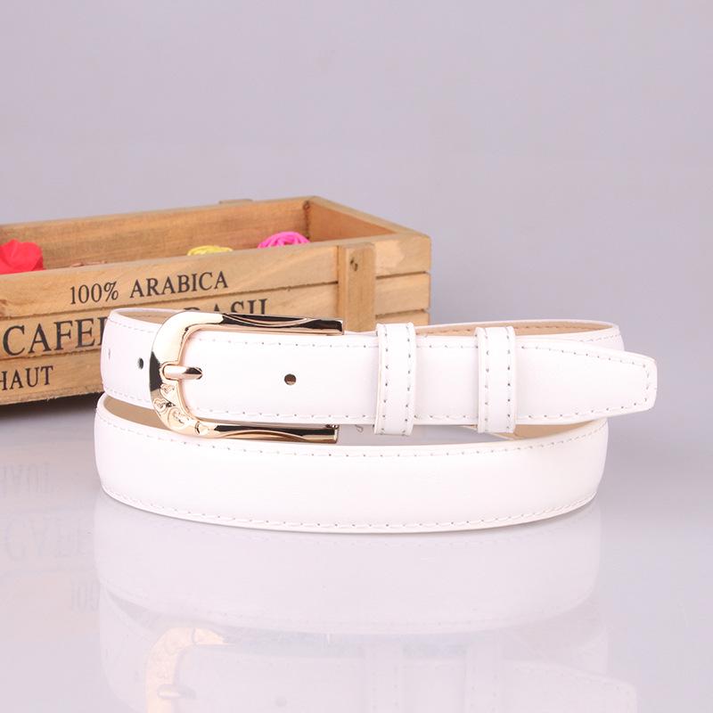 

New Korean Version Versatile Women s Wide Belt with Pu Leather Pin Buckle Decoration Casual Belt for Women