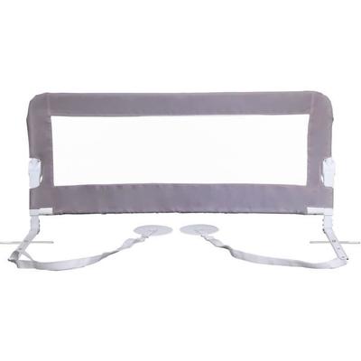 Sponda letto Nicole - per letti a incasso e letti bassi - Larga 150 cm e alta 50 cm - Grigio