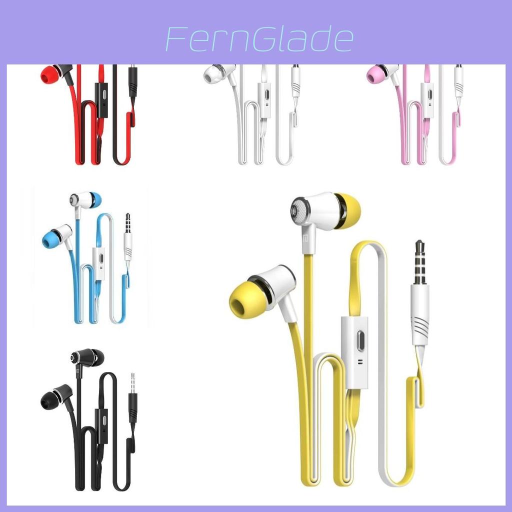 Colorful Stereo In-ear Earphones With Mic For Android And Pc By Lansiton Jm21