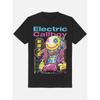 T-Shirt Uomo e Donna Callboy Elettrico - Retro Anni '80 Neon Anime Giapponese e Videogiochi con Note Musicali, Morbida Traspirante Girocollo Corta