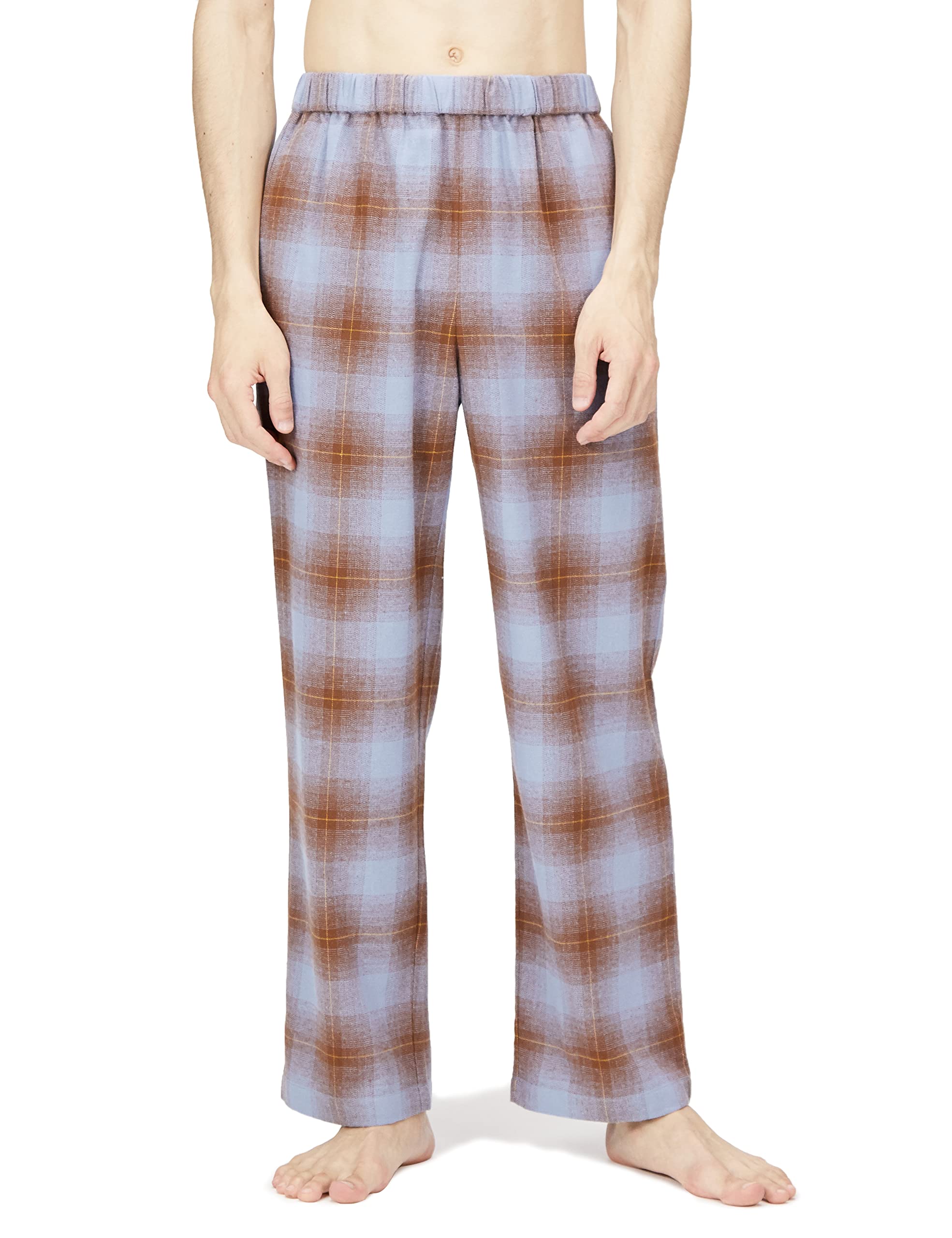 

Длинные брюки HOMME Ombre Check из фланели PHFP224940 BLU L [Gelato Pique] для мужчин