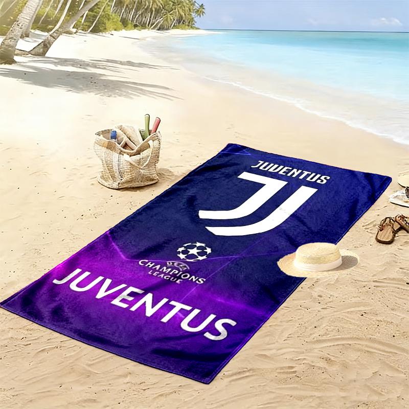 1pz Telo da Spiaggia Football Club Juventus, Telo da Spiaggia per Esterno Ideale per la Spiaggia e le Vacanze