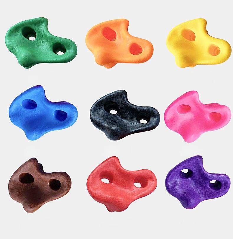 Holz Felsenkletterwand Griffe Ninja Baumklettertraining Spielzeug Outdoor Spielplatz Abenteuerspiele Übungsaktivität Spaß Sport