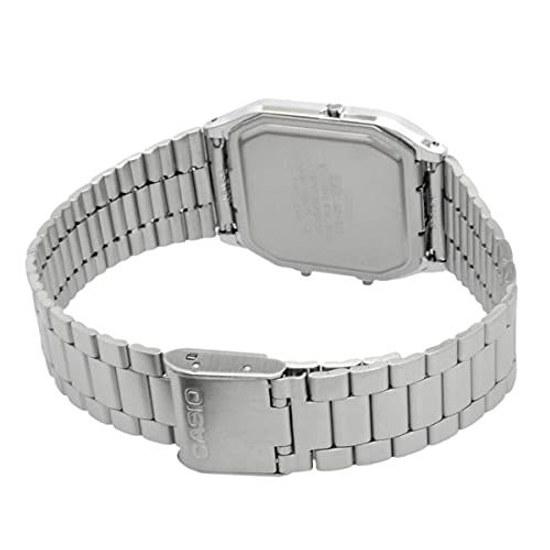 CASIO Ana-Digi Quartz Wristwatch Vintage Series AQ-230A-7DMQ Unisex Dual Time White Overseas Model