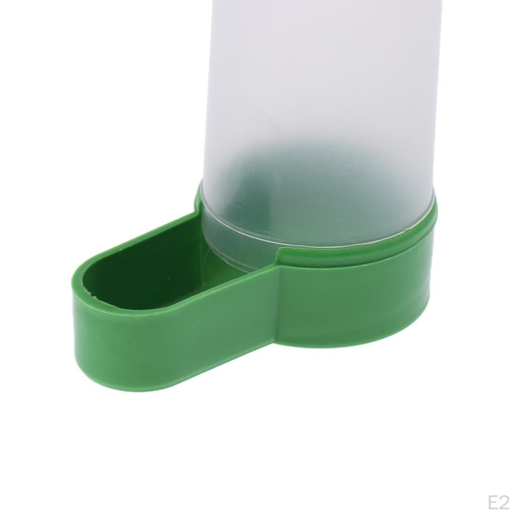 5PCS Pet Bird Water Drinker Food Feeder Clip For Budgie Lovebirds Parrot Canary Finch