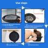 Folding Basin Silicone Facial Ice Bath Bowl Collapsible Silicone Ice Bath Bowl Efficient Washing Basin Silicone Ice Bath Bowl