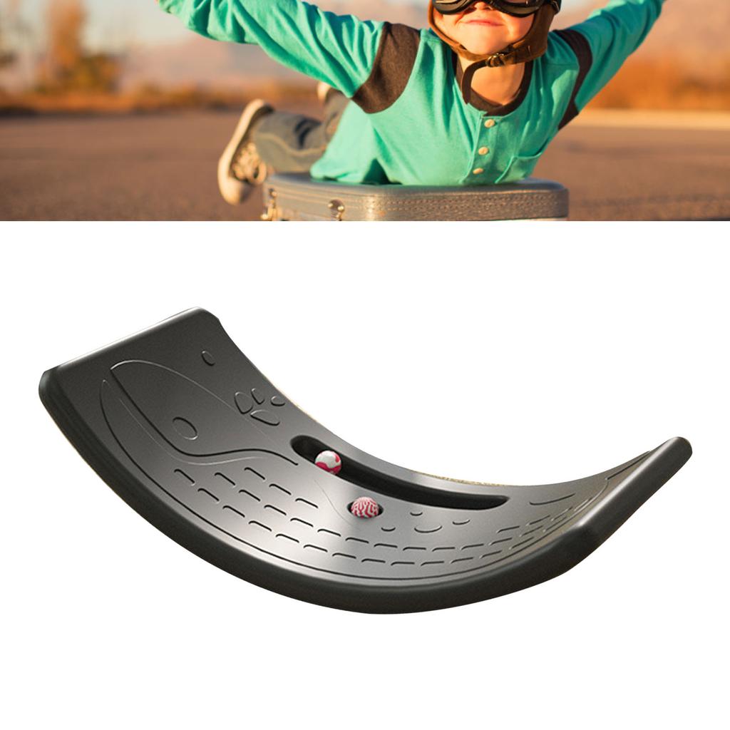 Kids Rocker Board Plastic Load Bearing 50kg 110.2lb Children"s Wobble Board for Exercise Indoor