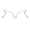 Motorcycle Engine Crash Bar Left and Right Stainless Steel Engine Guard Protector Replacement for CB400 1999‑2015