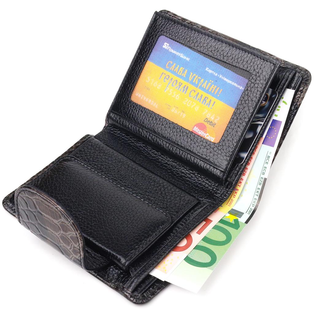 Geräumige vertikale Damenbrieftasche aus echtem Leder mit Schlangenprägung CANPELLINI Geldbörse 21676 Mehrfarbig