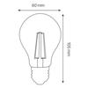Ampoule LED - HOROZ ELECTRIC - E27 - 8W - Blanc neutre - 30000 heures de vie