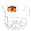 Canning Jar Rack Stainless Steel Canning Jar Lifter Tongs Steamer Rack for Stove Top Heating Regular Wide Mouth Mason Jars