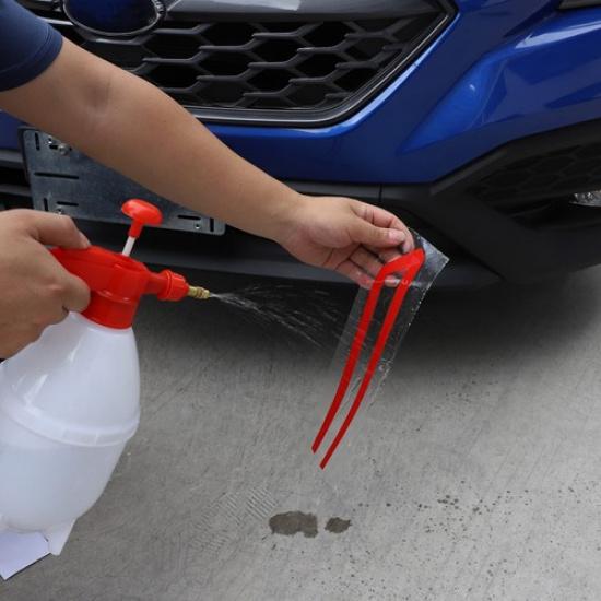 Červená Vnější Přední Mřížka Dekorativní Lišta Kryt Ozdoba Samolepka Pro Subaru WRX -23