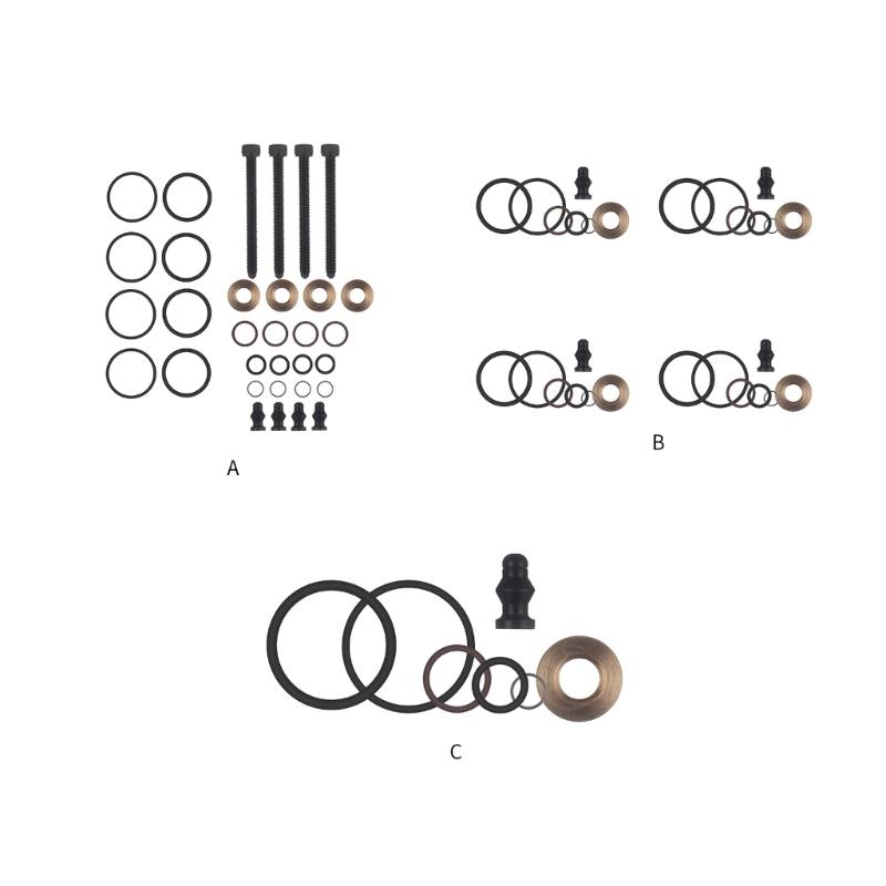 Zestaw Uszczelek Wtryskiwaczy PD i Śrub Zestaw Naprawczy Wtryskiwaczy Samochodowych do 1.4TDI 1.9TDI 2.0 T