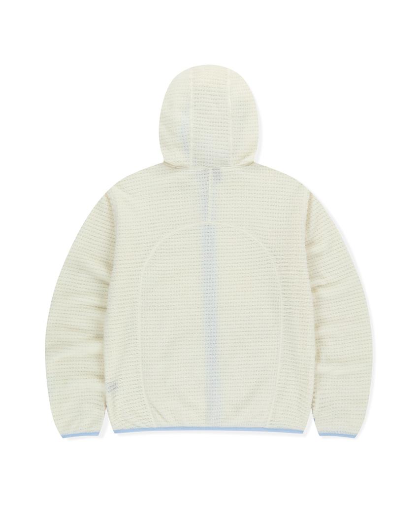 Sudadera con capucha y cremallera Polartec® Alpha® Sunlovetour Marfil
