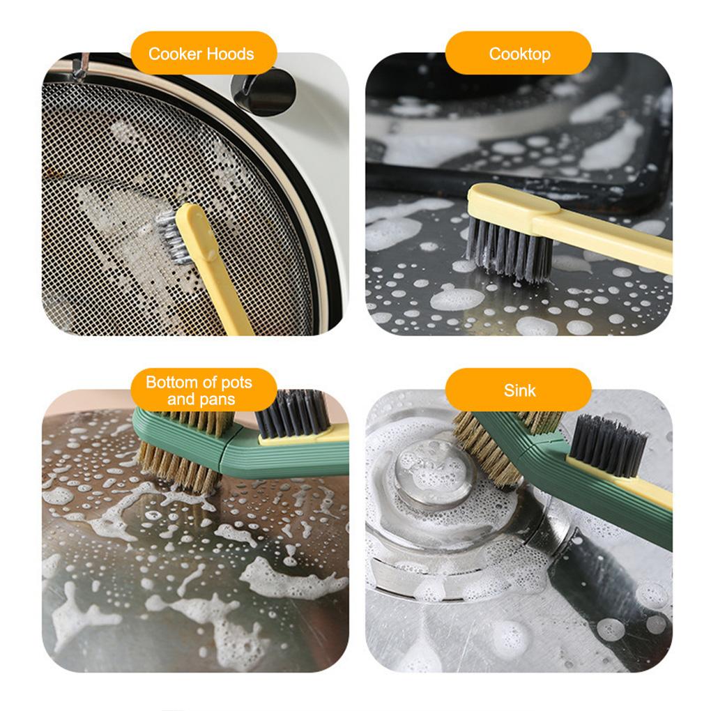Herdreinigungsbürste Stahldraht Spülbeckenpolieren mit Griff Abnehmbarer Hängehaken Haushalt Badezimmer Entferner