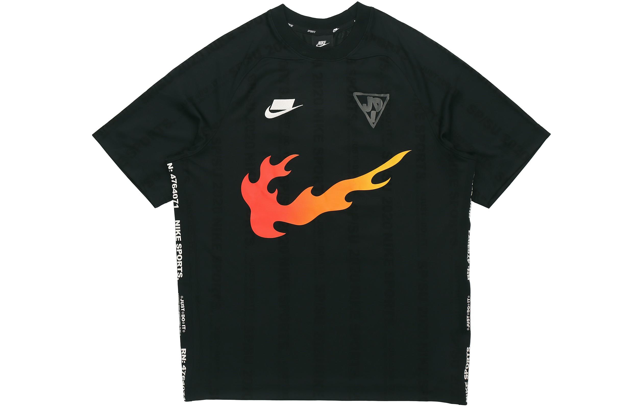 

Nike T Shirts Men s Crew Neck Moderate Straight Fit CJ5197-010 S