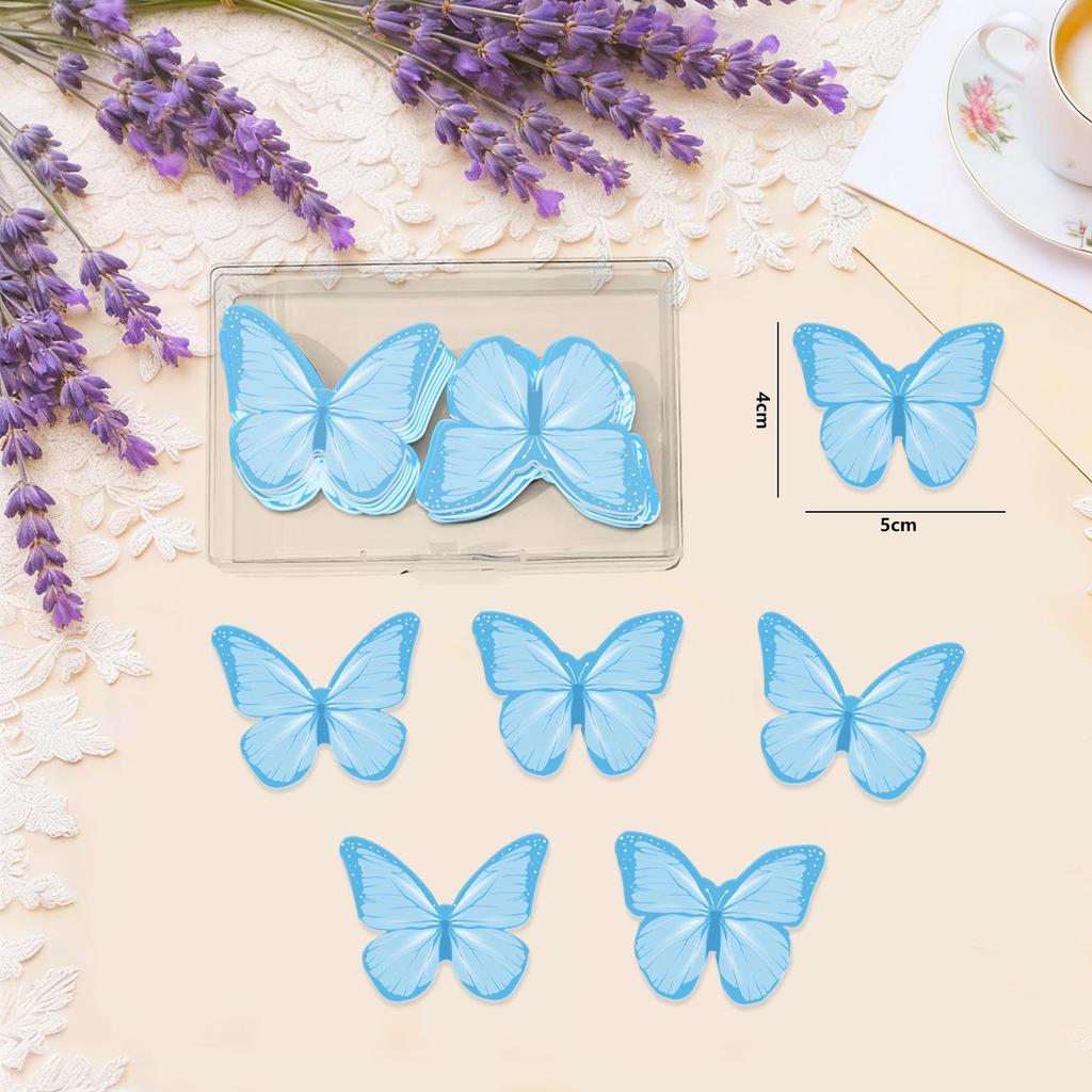 Edible Wafer Paper Butterfly Decoration for Desserts and Cold Dishes