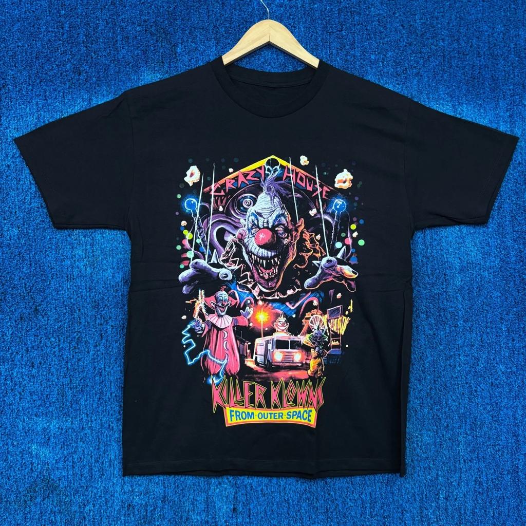 Killer Klown from Outer Space Crazy House Horror Film Tee L