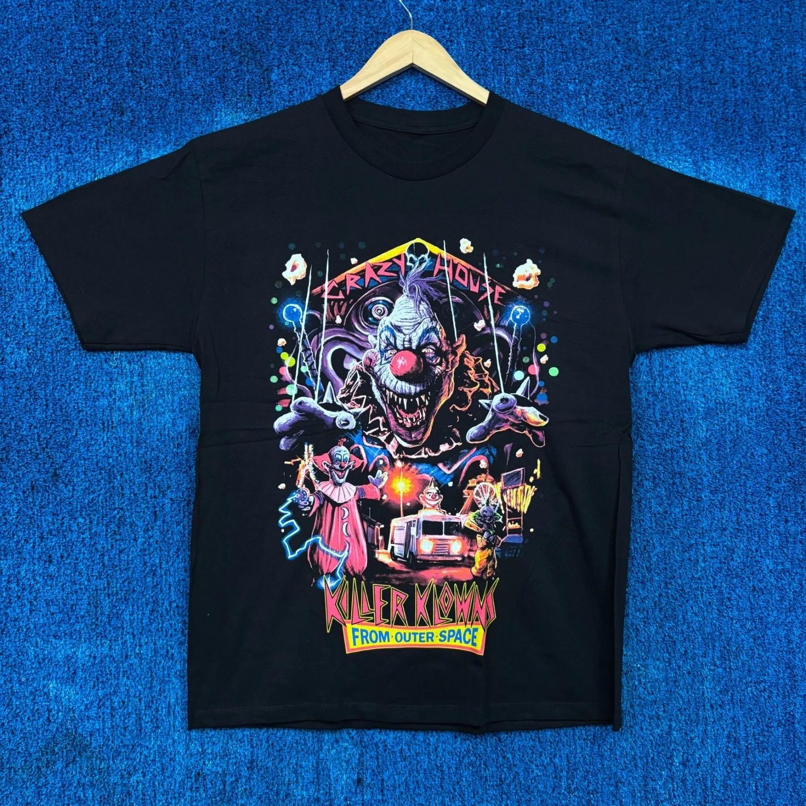 Killer Klown from Outer Space Crazy House Horror Film Tee L 4XL