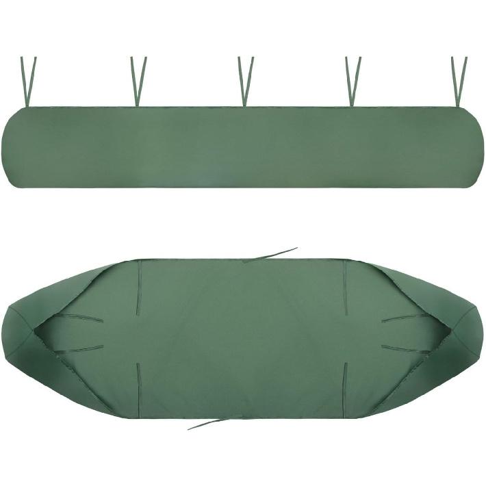 Waterproof Awning Storage Cover - 420D Oxford Cloth Protective Rain and Snow Cover for Retractable Awnings (4m / 13.12ft,Black)