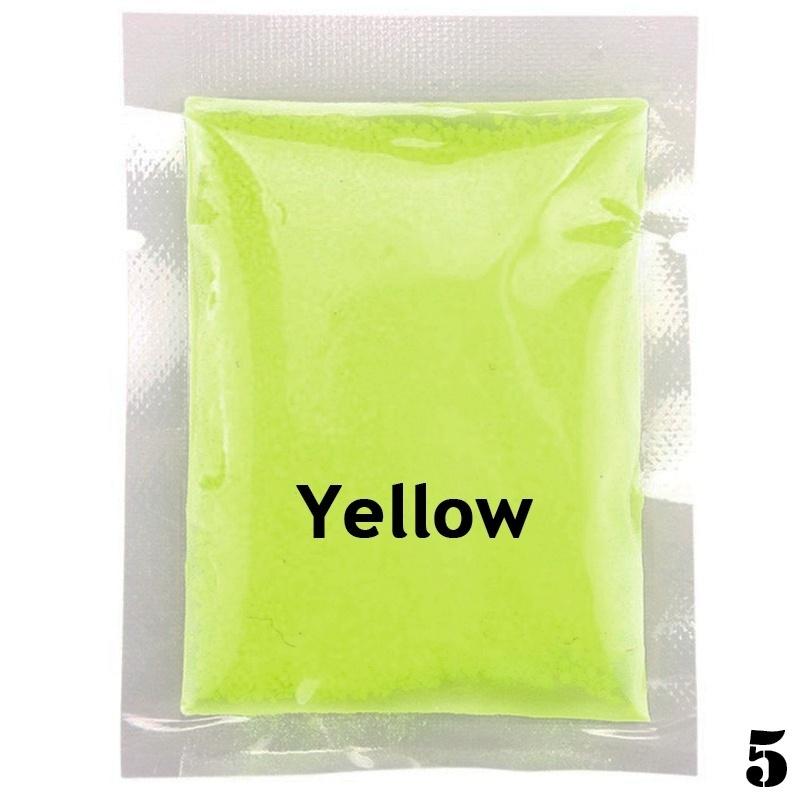 New 2X Party Luminous Decoration Colorful Fluorescent Particle Luminescent Pigments Glow In Dark Sand Luminous Gravel