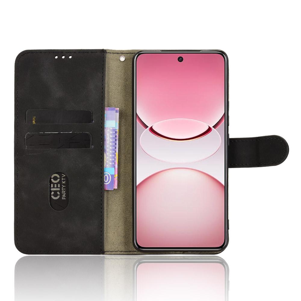 For vivo Y300 Pro 5G Leather Case Skin Feel Anti Drop Wallet Flip Phone Cover