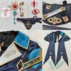 Star Rail Anaxa Cosplay Costume Wig Hair For Game Star Rail Outfits Anaxa Cosplay Shoes Boots Men Carnival Party Role Play