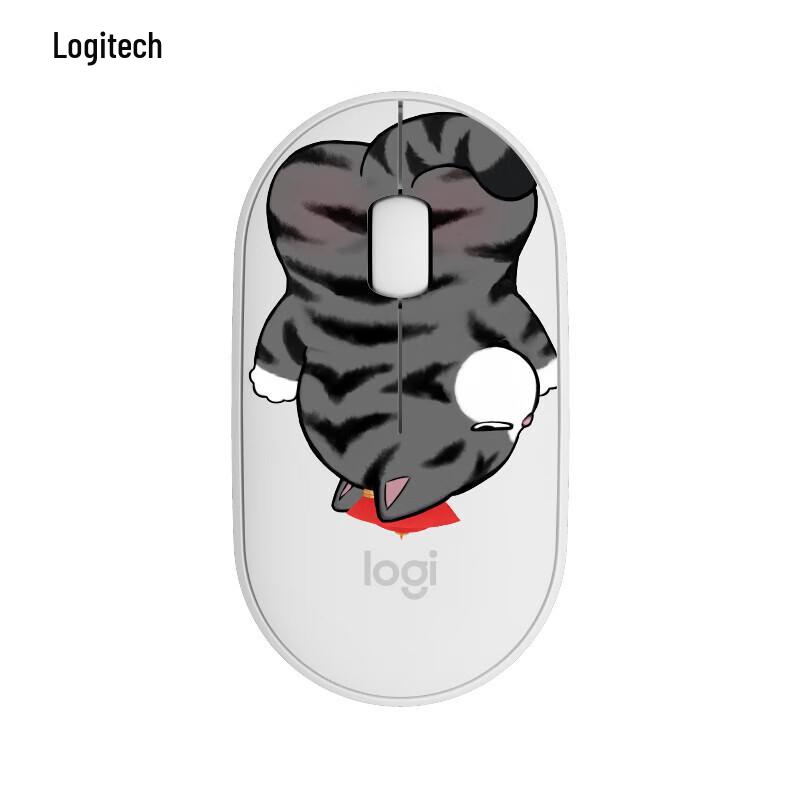 

Logitech Pebble Wuhuang Cat Special Edition Wireless Bluetooth Mouse Large Hand