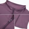 Autumn And Winter Nude Yoga Clothes Long Sleeved Women'S Zipper Sports Slimming Yoga Jacket Fitness Clothes Top