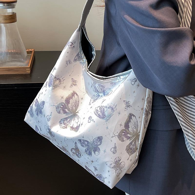 Korean Ins Fashion Large Capacity Shoulder Bag for Women New Chinese Style Underarm Tote Bag New Versatile Women's Bag