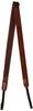 RightOn STRAPS Ukulele Strap, 2.5cm Wide, 103-136cm Long, UKE Dual Hook, Brown