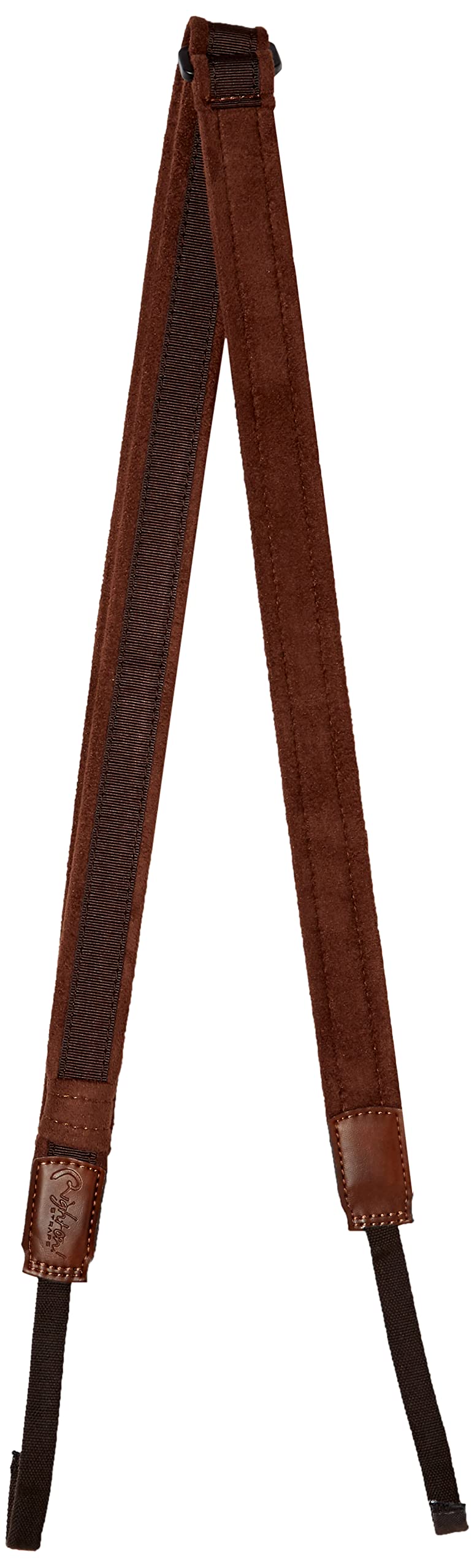 

Ремень для укулеле RightOn STRAPS, ширина 2,5 см, длина 103-136 см, двойной крючок UKE, коричневый