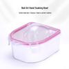 Double-Layer Hand Soak Bowl: Exfoliate & Soften Cuticles, Clean & Store - Ideal for Nail Salons