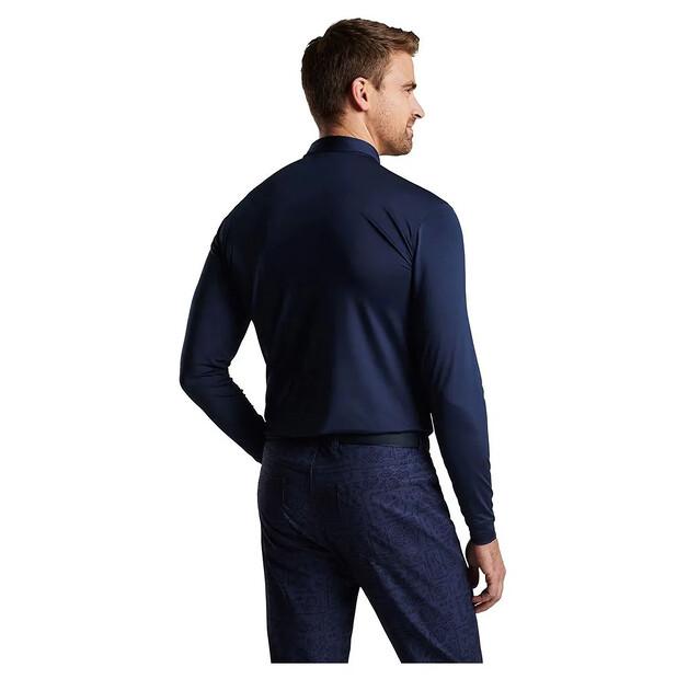 Peter Millar Solid Stretch поло с длинными рукавами