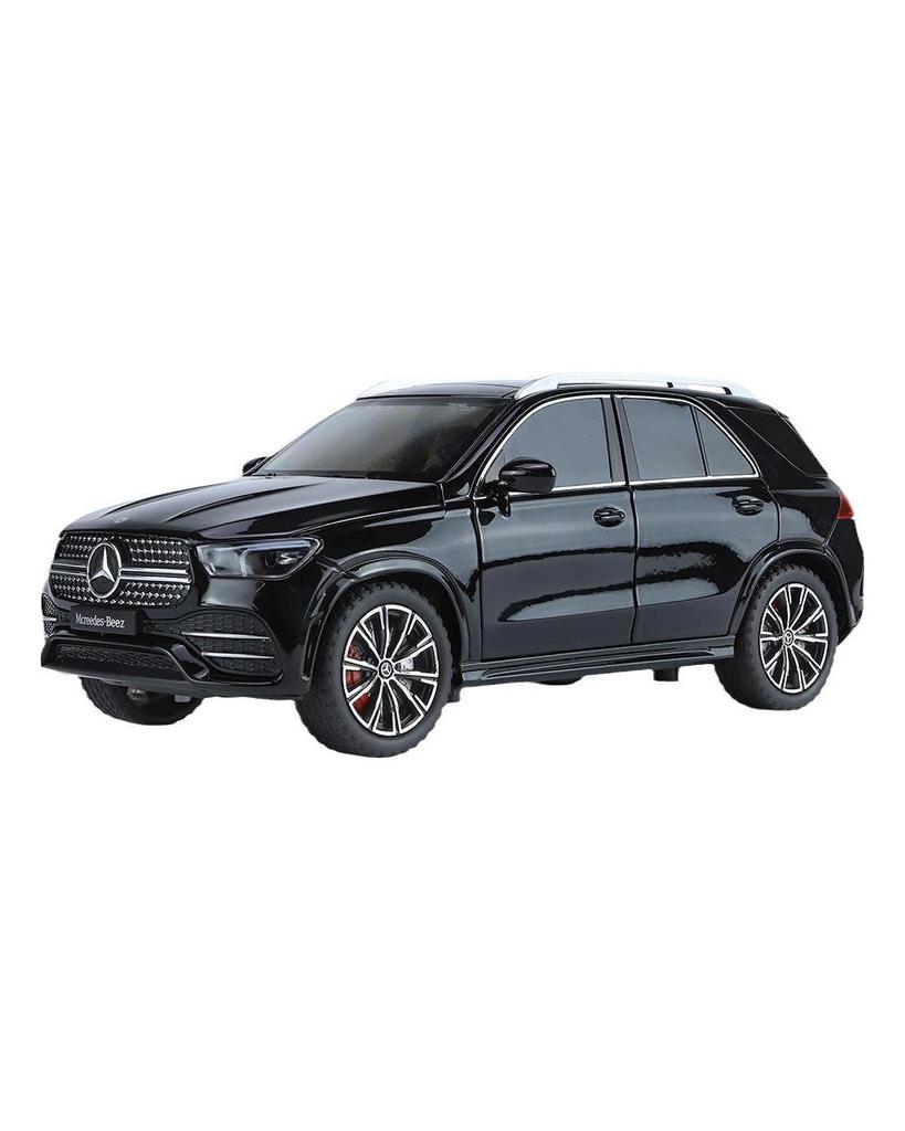 1/24 Scale Benz GLE350 SUV Alloy Diecast Toy Car Model High Simulation Vehicle with Sound and Light Collection Toys for Children