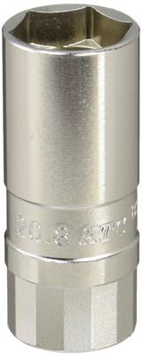 Kyoto Machine Tool Spark Plug X Drive (KTC) Wrench, Hexagonal, B3A-20.8P-S, Size 20.8mm Size 9.5mm