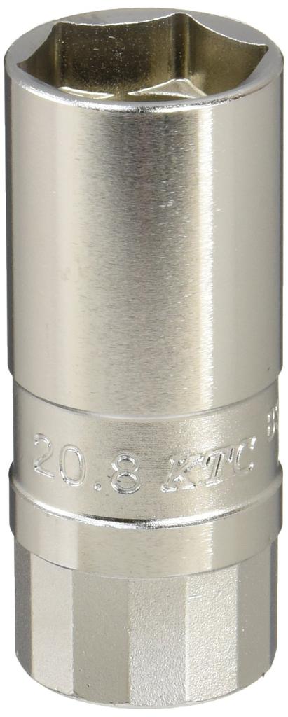 Kyoto Tool Spark Plug x Drive (KTC) Wrench, Hexagon, B3A-20.8P-S, Size 20.8mm 9.5mm